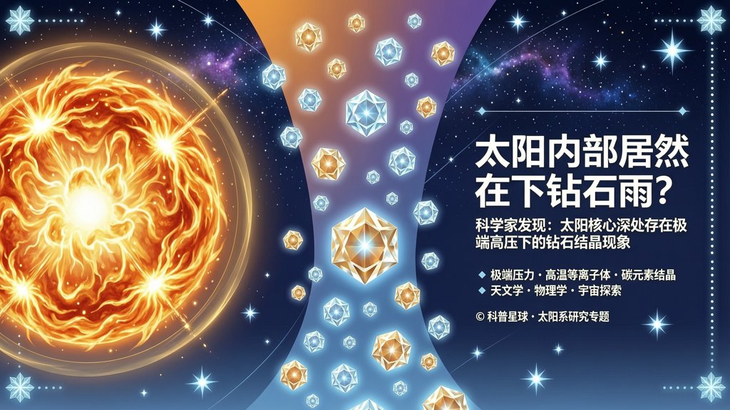 太阳内部居然在下钻石雨？