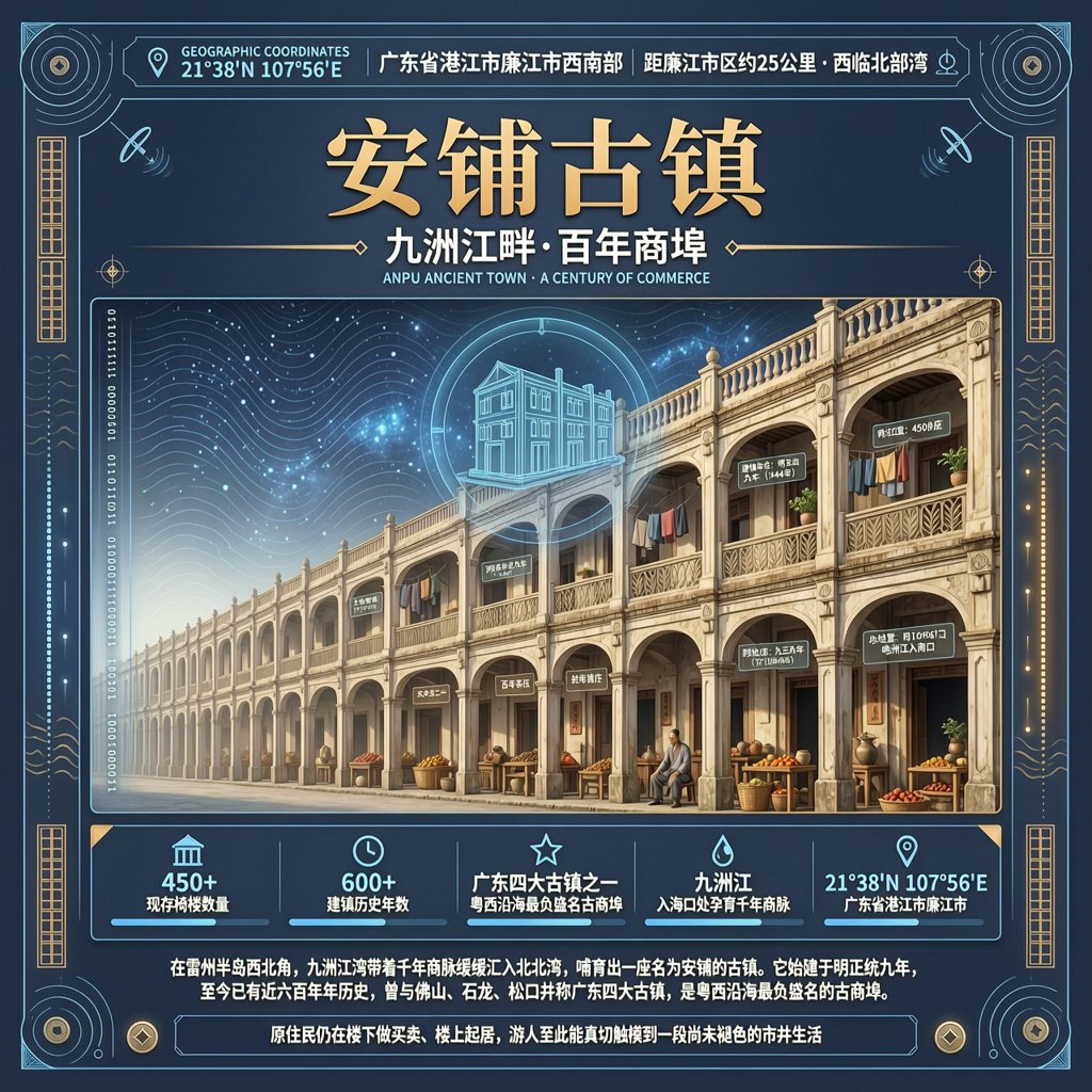 粤西古埠 | 安铺古镇：九洲江畔被时光封存的百年商埠