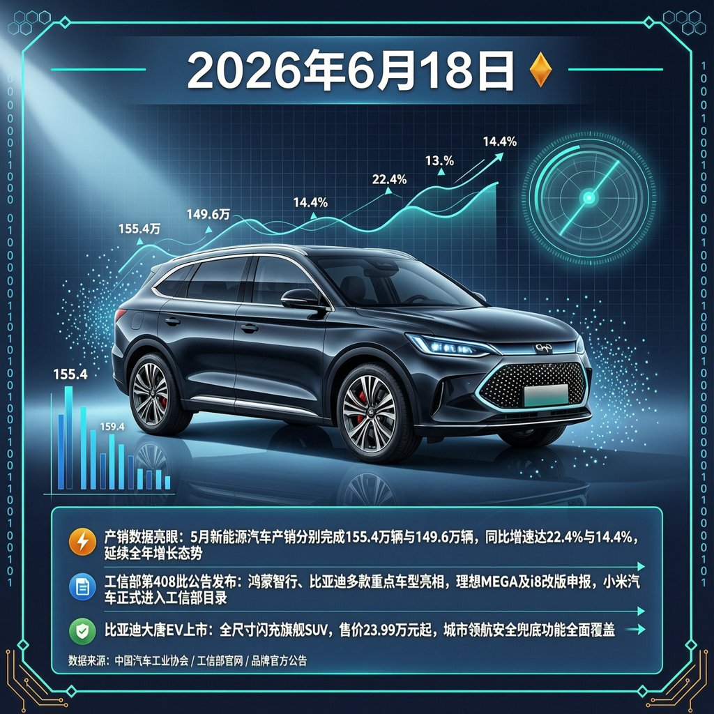 汽车交通资讯简报 | 2026年6月18日