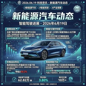 汽车交通资讯简报 | 2026年6月19日