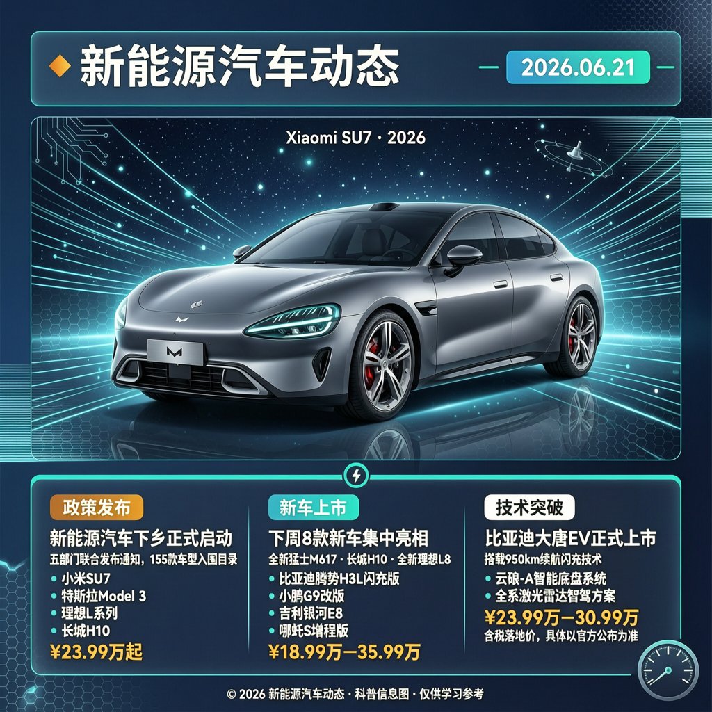 汽车交通资讯简报 | 2026年6月21日