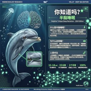 海豚半脑睡眠：一边睡觉一边警觉
