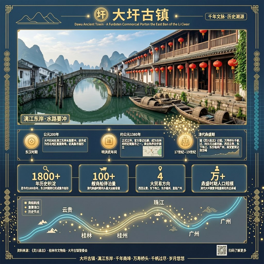 漓水悠悠 | 大圩古镇：漓江东岸被时光遗忘的百年商埠