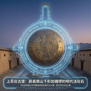 燕云遗堡 | 上苏庄古堡:蔚县南山下形如镛锣的明代活化石