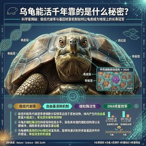 乌龟能活千年靠的是什么秘密？