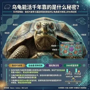 乌龟能活千年靠的是什么秘密？