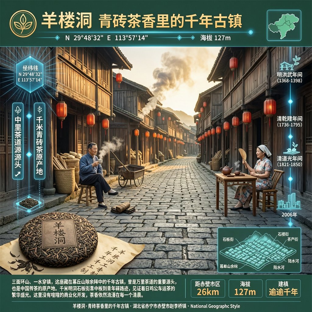 万里茶韵 | 羊楼洞：青砖茶香里的千年古镇