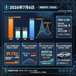汽车交通资讯简报 | 2026年7月6日