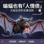 蝙蝠也有「人情债」:欠血必还的互惠法则