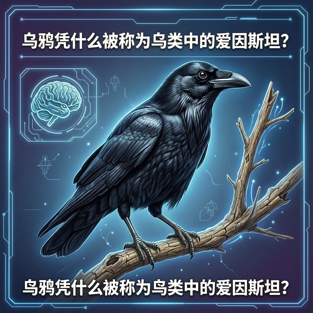 乌鸦凭什么被称为鸟类中的爱因斯坦？