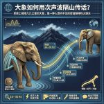 大象如何用次声波隔山传话?