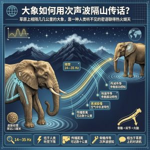 大象如何用次声波隔山传话?